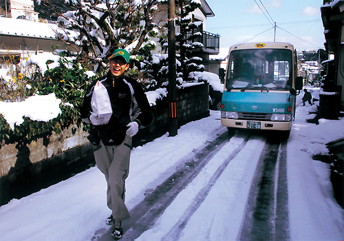 「雪の晴れ間に」 森田正巳 (長崎県長崎市)