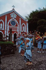 「教会のジャンガラ奉納」永田功（長崎県諫早市）