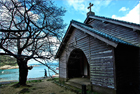 「今も残る寒村の木造教会」山口八郎(熊本県)